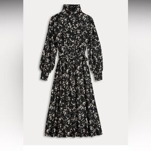 Simply Vera Vera Wang Black & White Cozy Belted Knit Midi Dress Size M